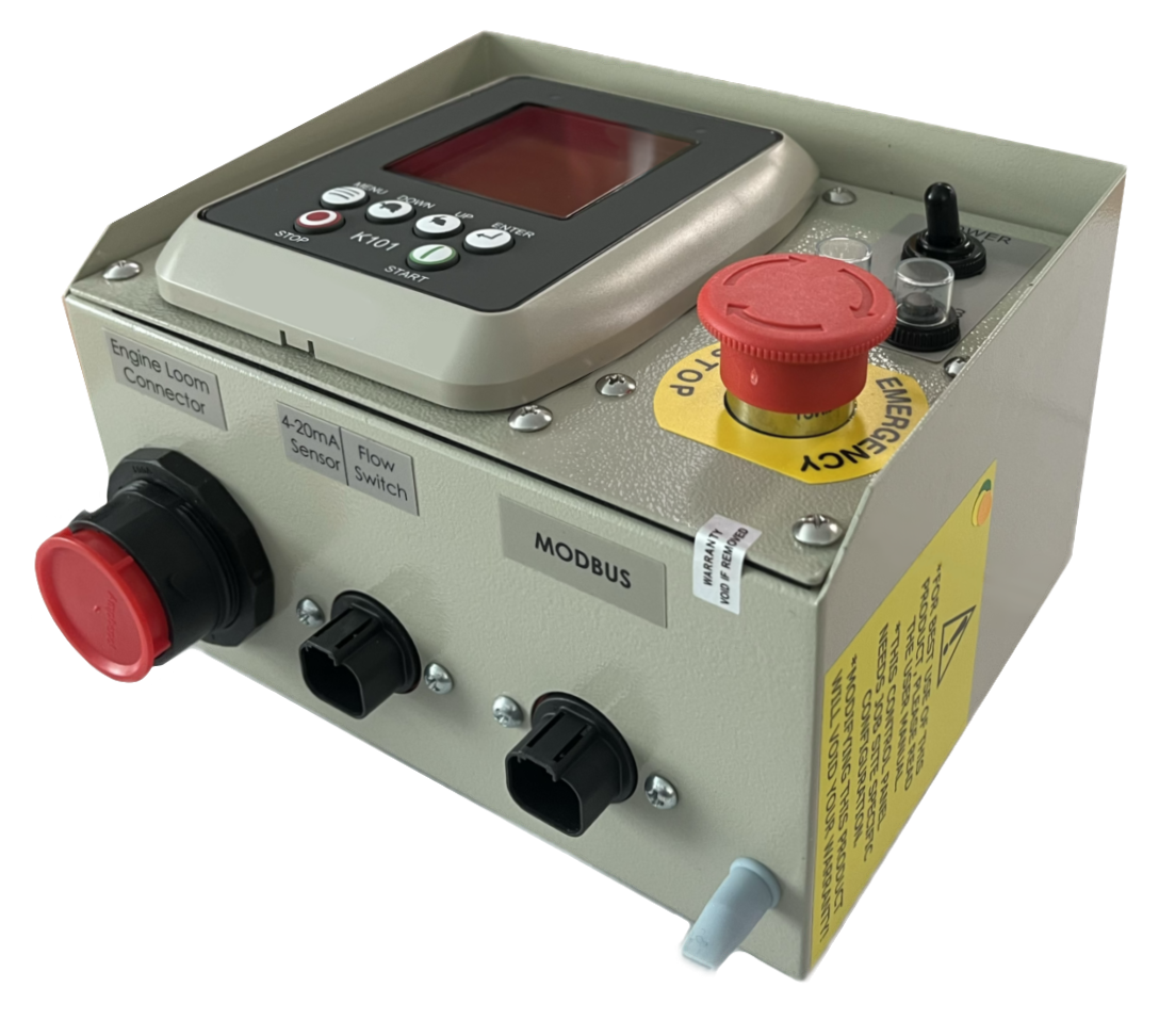An image of a k101-OE contol panel